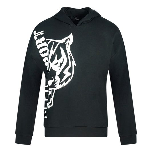 Plein Sport Side Logo Black Hoodie