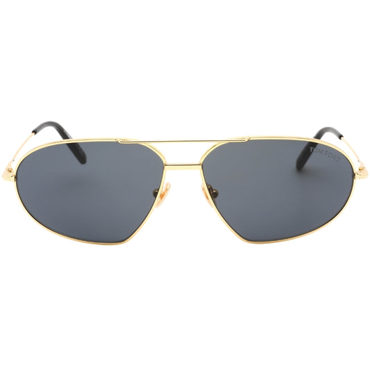 Tom Ford Rickie Ft0771 30A Gold Sunglass