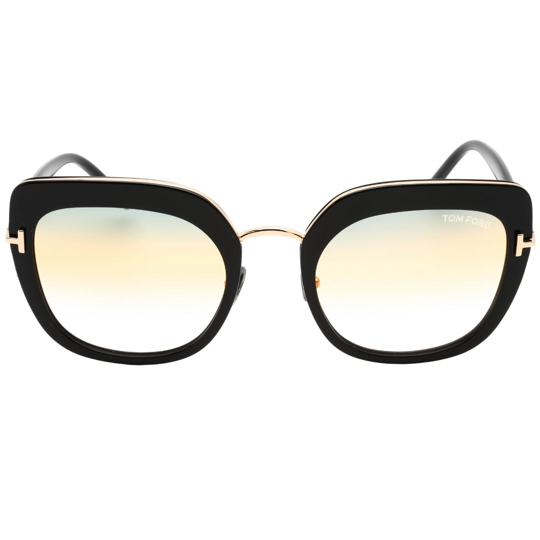 Tom Ford Virginia Ft0945 01B Black Sunglass