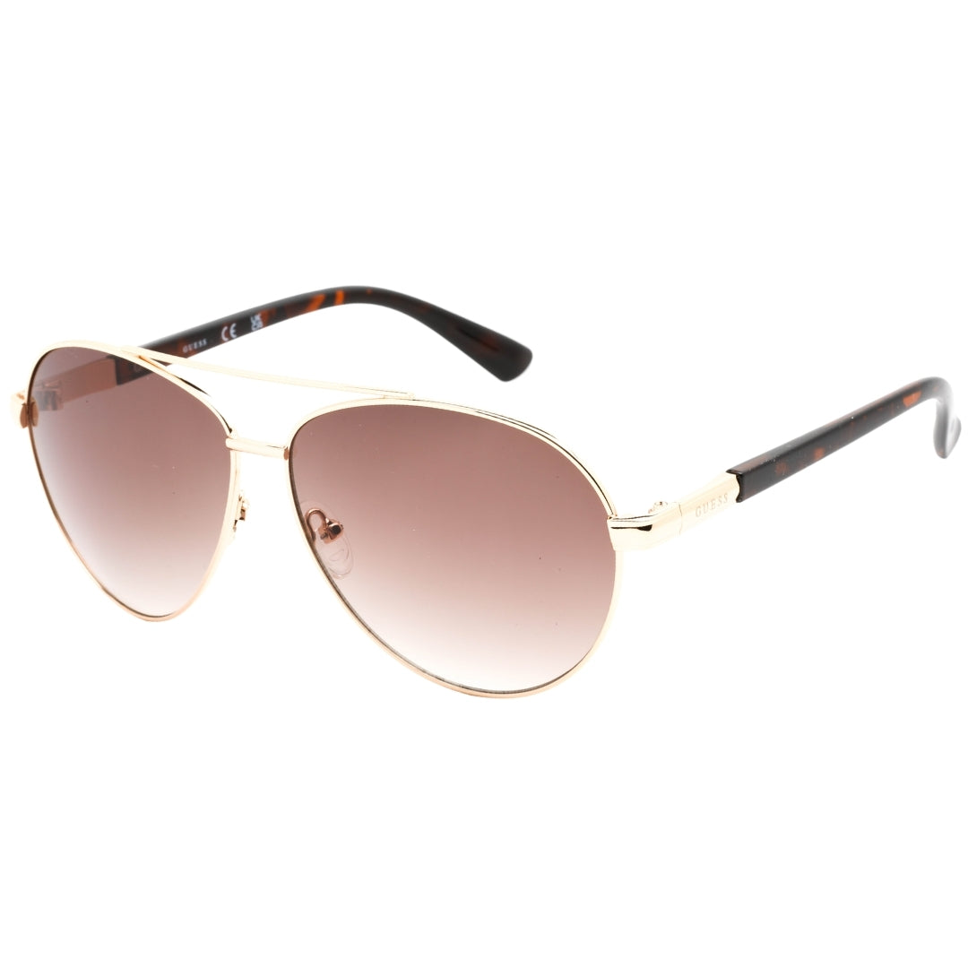 Guess Gf0221 32F Gold Sunglasses