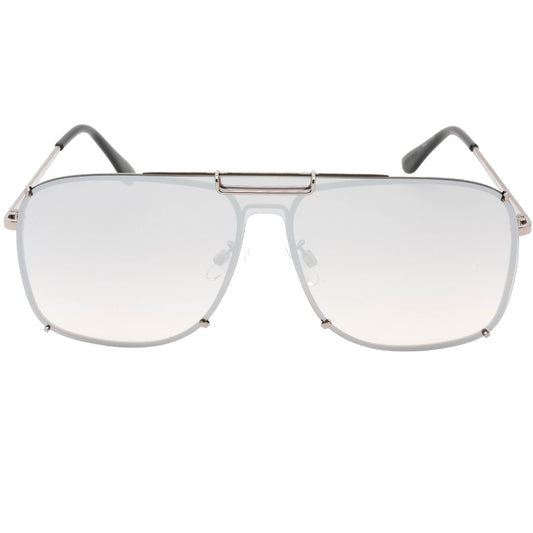 Guess Gf0240 14C Shiny Light Ruthenium Sunglasses