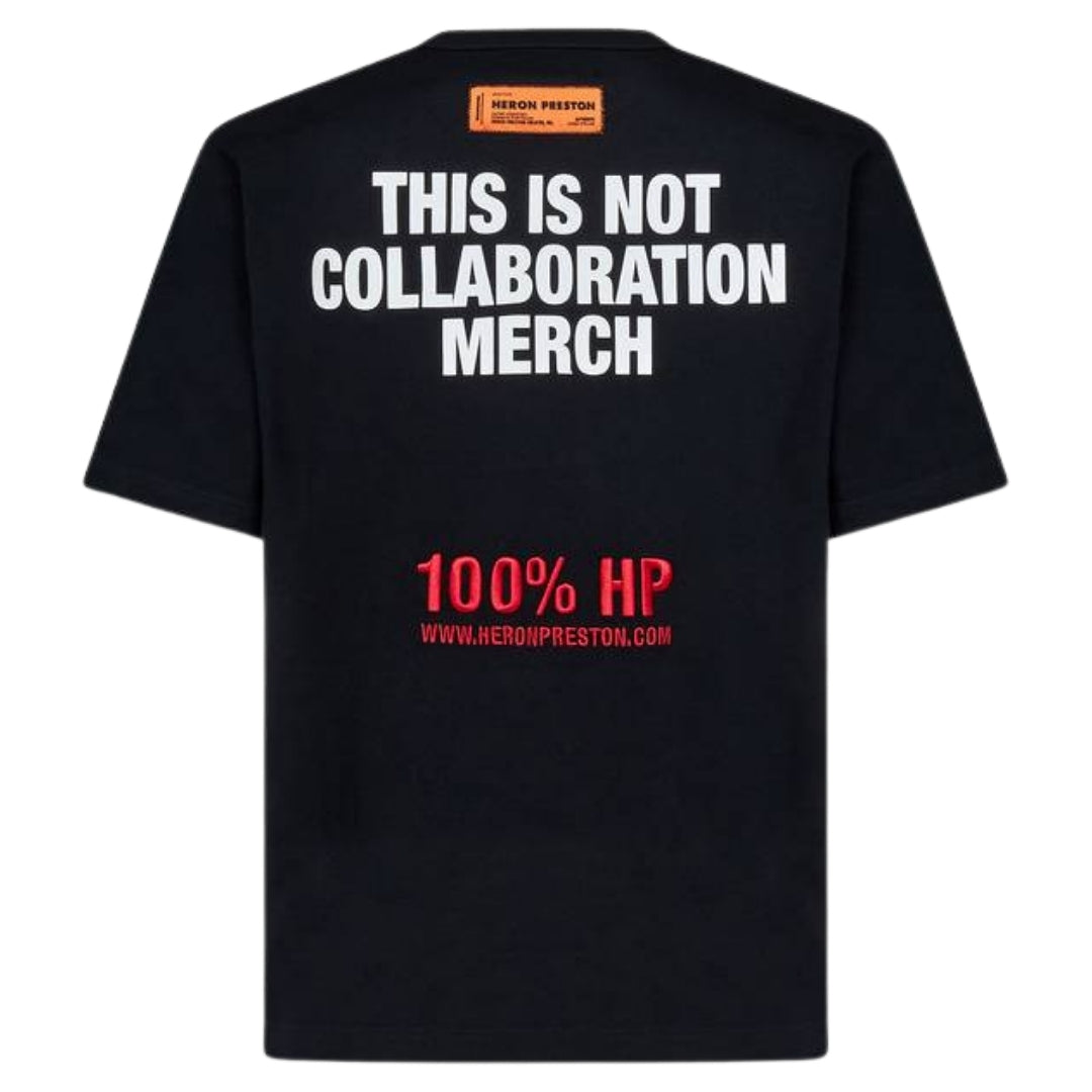 Heron Preston This Is Not Logo Black T Shirt