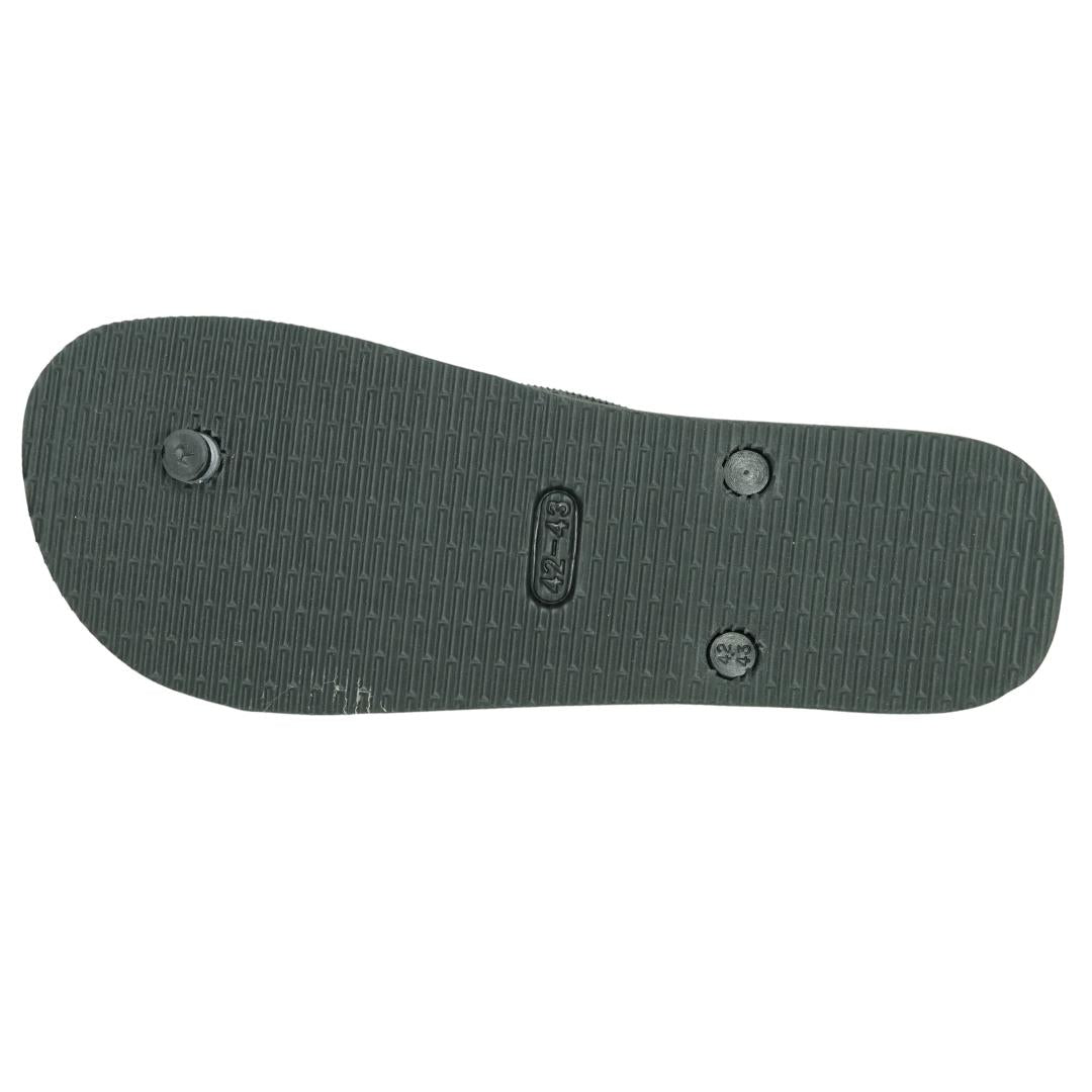 Philipp Plein Sword Logo Black Flip Flops