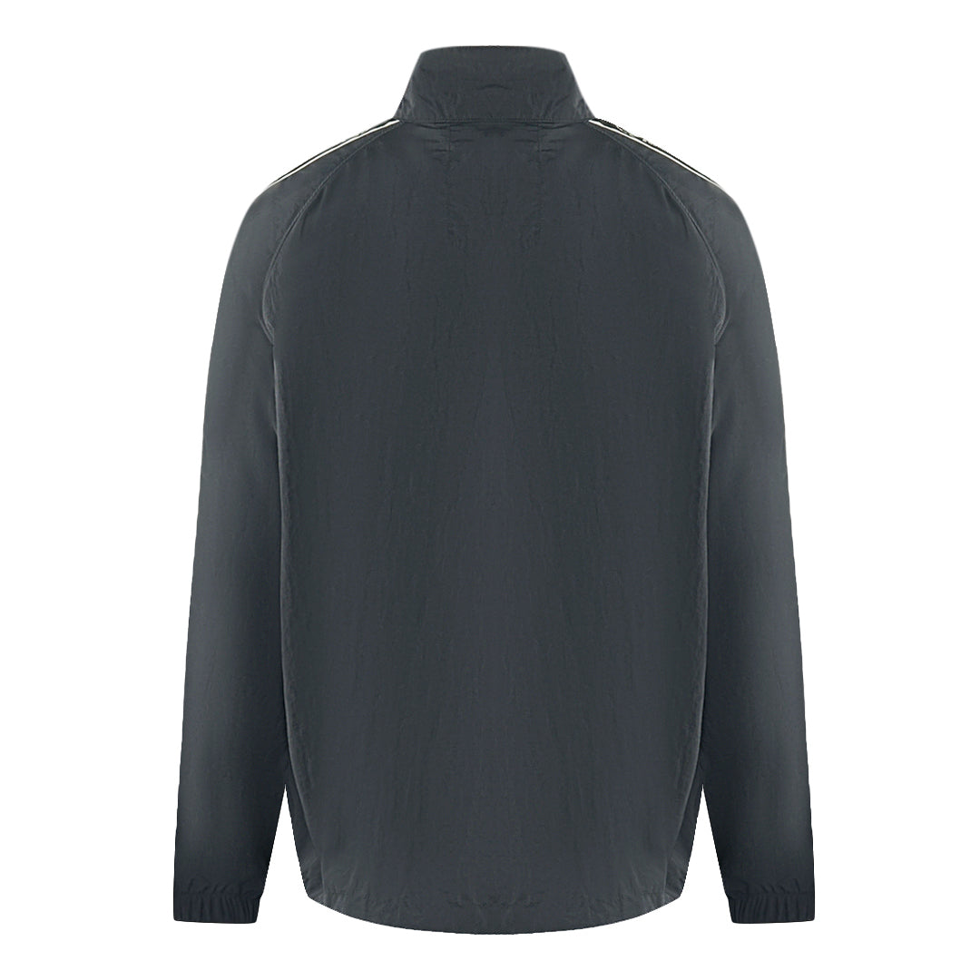 Fred Perry Taped Sleeve Black Shell Jacket