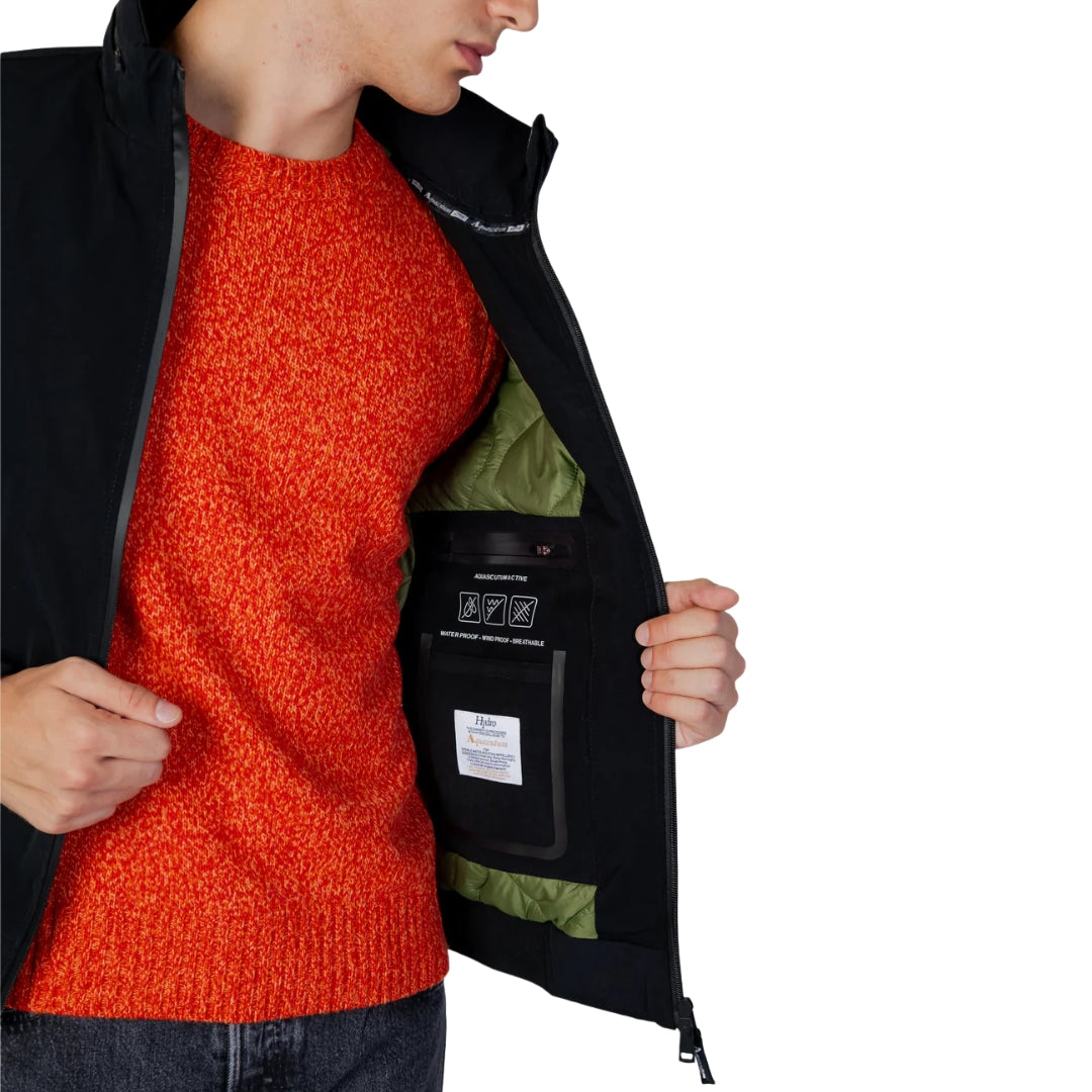 Aquascutum Active Urban Black Jacket