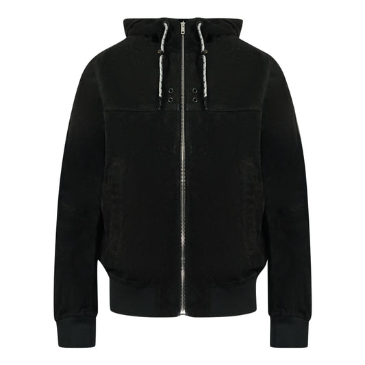 Diesel L-Rooney Black Leather Jacket