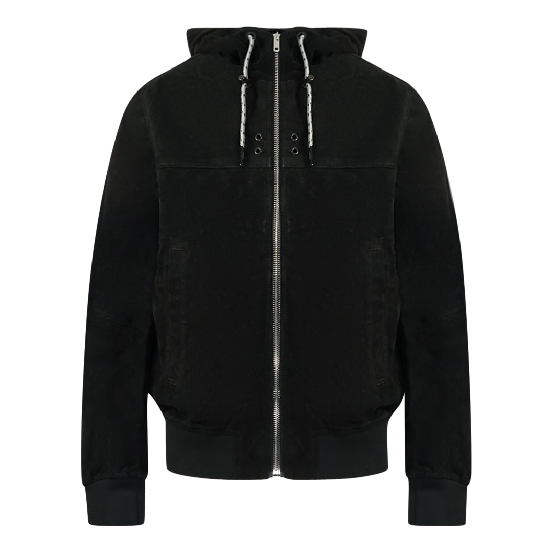 Diesel L-Rooney Black Leather Jacket