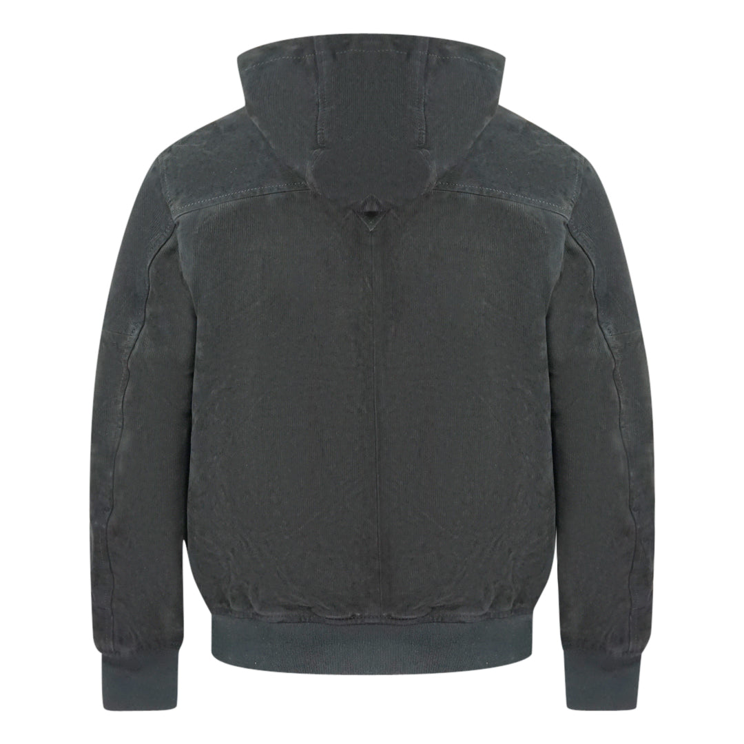 Diesel L-Rooney Black Leather Jacket