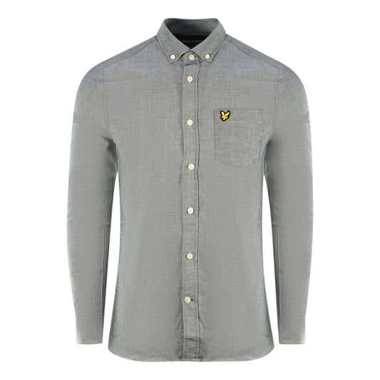 Lyle & Scott Slim Fit Long Sleeved Oxford Shirt