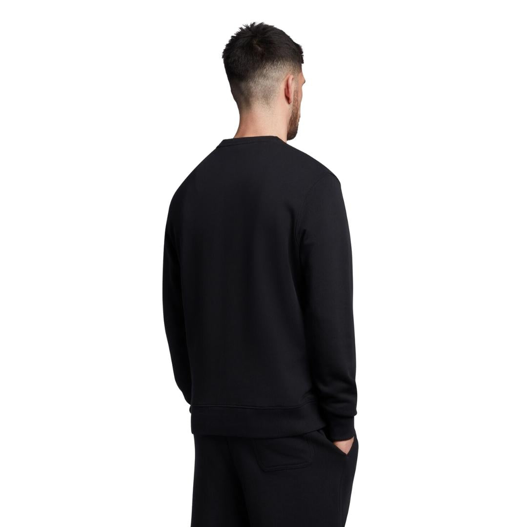 Lyle & Scott Branded Black Pull-over Jumper