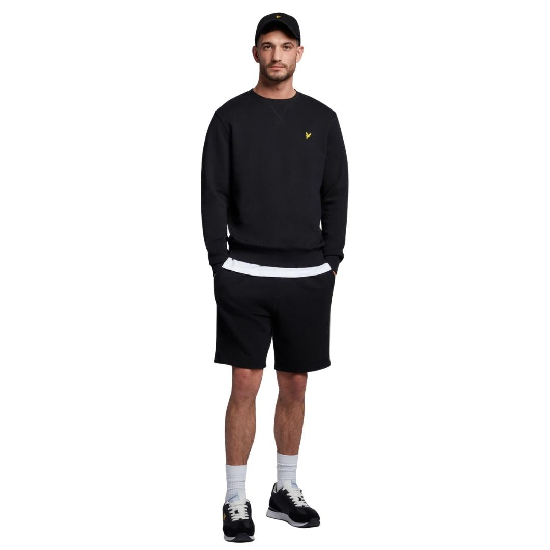 Lyle & Scott Branded Black Pull-over Jumper
