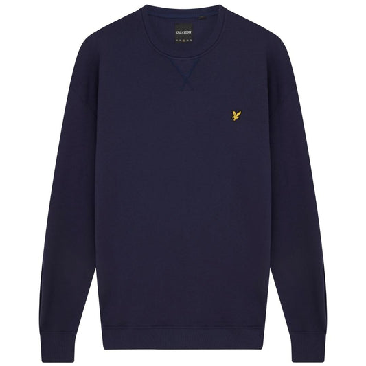 Lyle & Scott Branded Navy Blue Pull-over Jumper