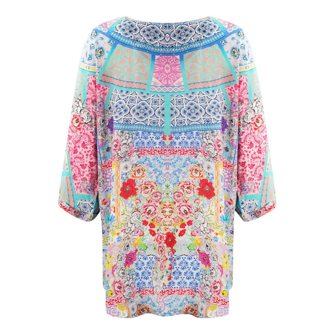 Inoa Martinique 12004 Multicoloured Silk Fish Top