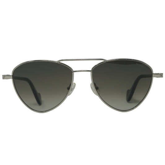 Moncler Silver Metal Sunglasses