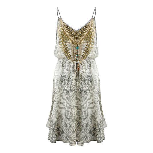 Inoa Neutral 1939 Grey Short Dress
