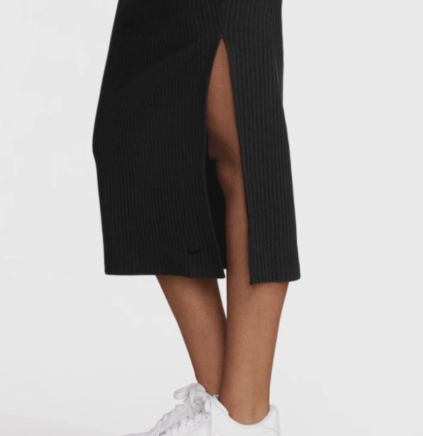 Nike Sportswear Chill Rib Black Skirt