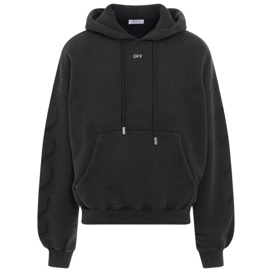 Off-White St Matthew Black Oversized Hoodie
