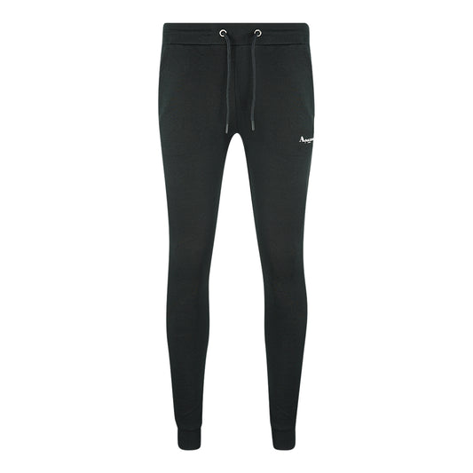 Aquascutum Logo Black Sweat Pants