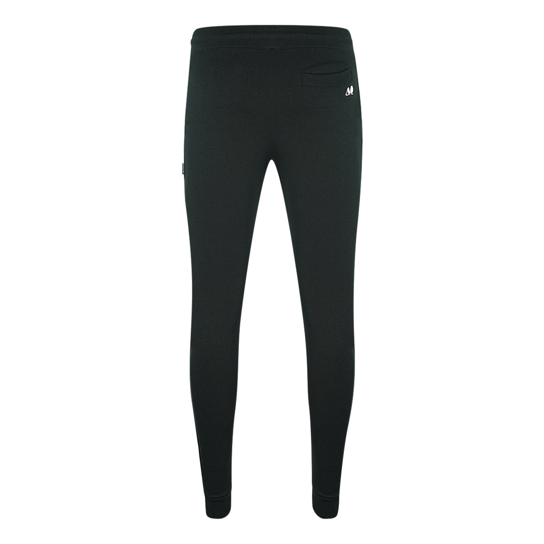 Aquascutum Logo Black Sweat Pants