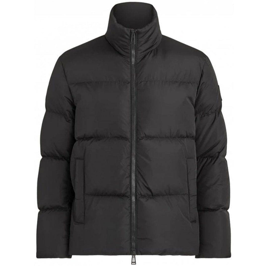 Belstaff Grid Paxton Black Down Jacket