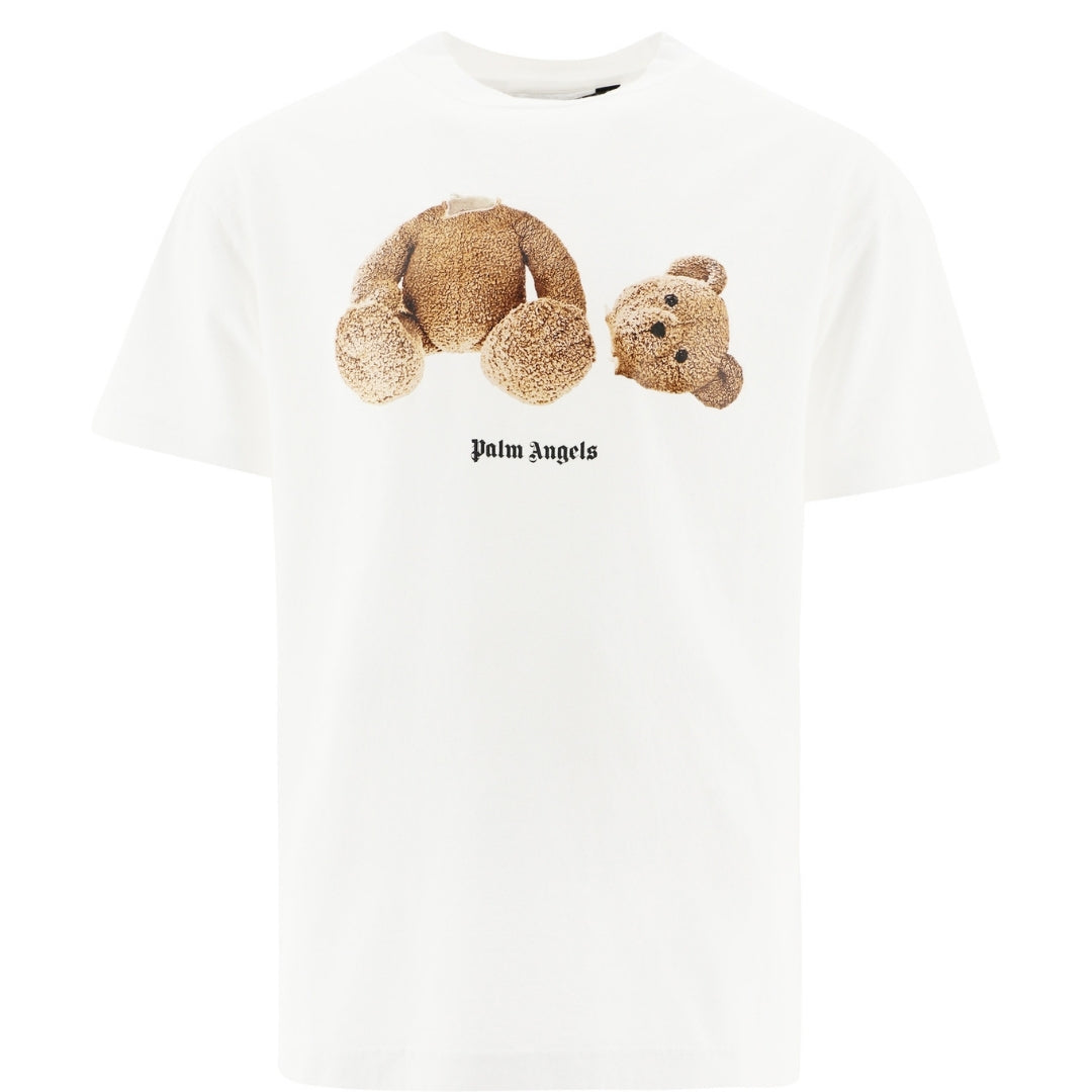 Palm Angels Kill The Bear Oversize White T-Shirt
