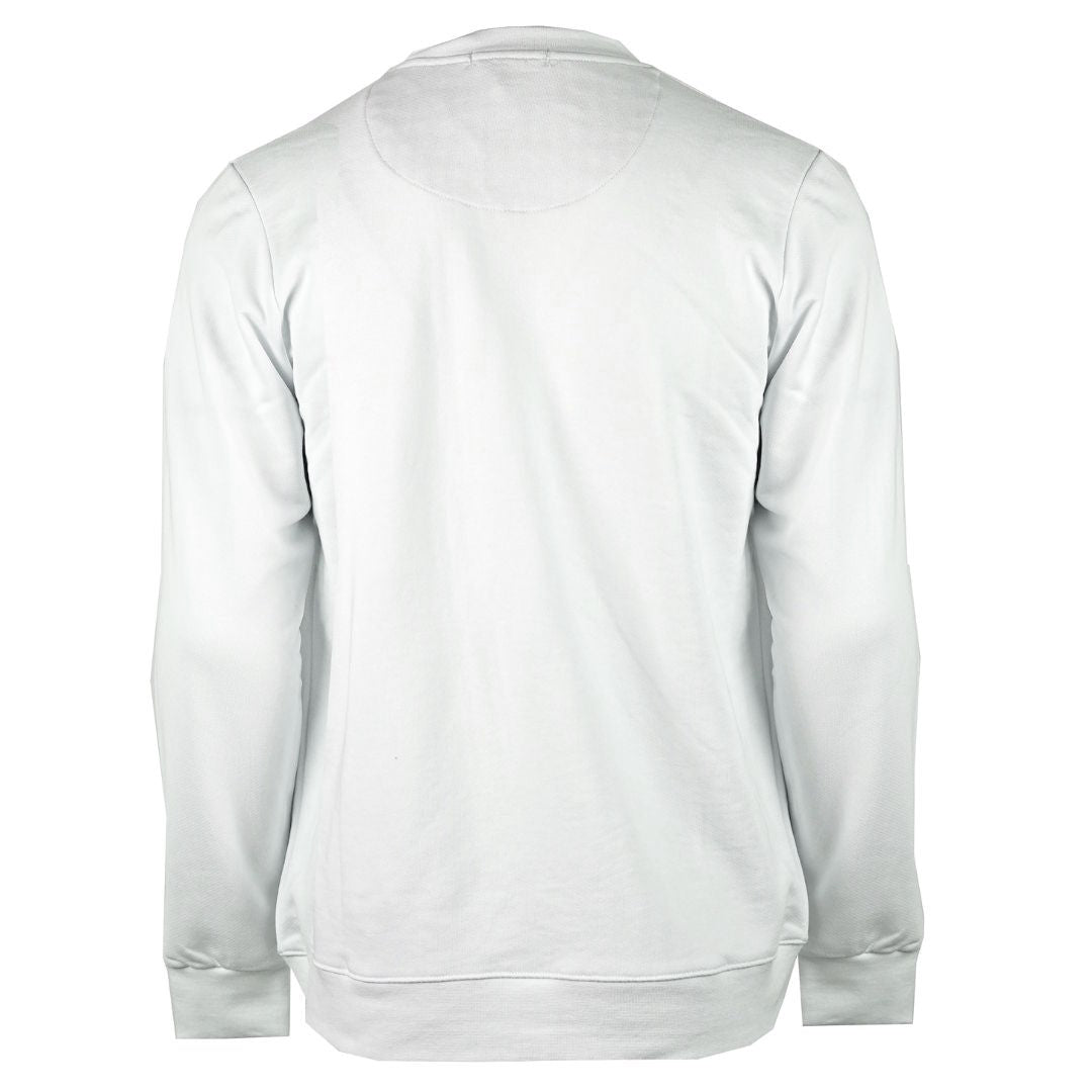Aquascutum Box Logo White Sweatshirt