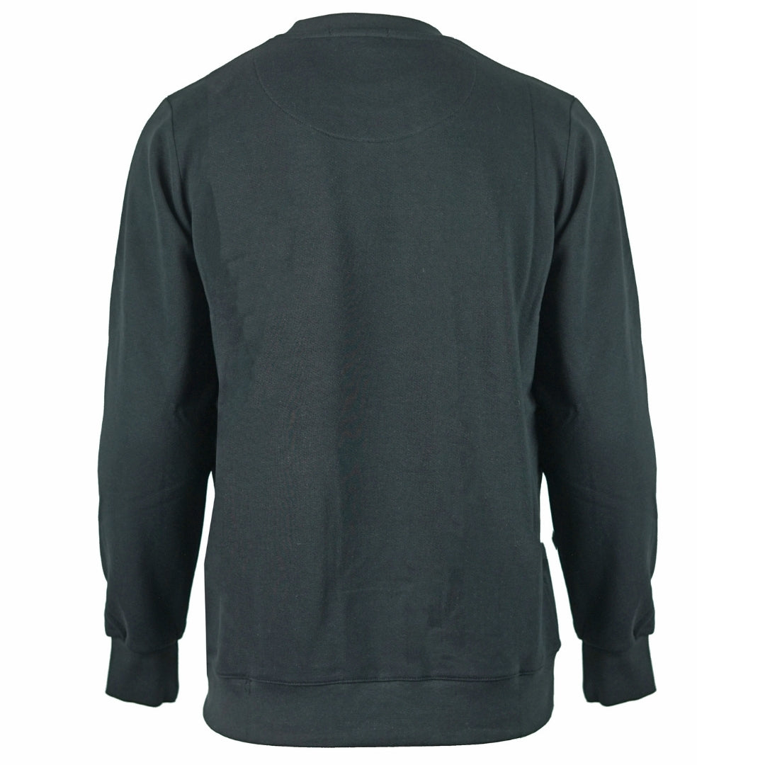 Aquascutum Box Logo Black Sweatshirt