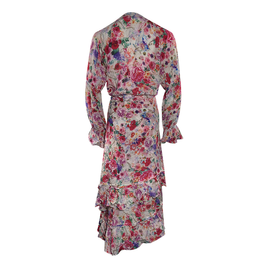 Inoa Fashion Rosetto Gardenia 1202118 Uneven Hem Dress Womens