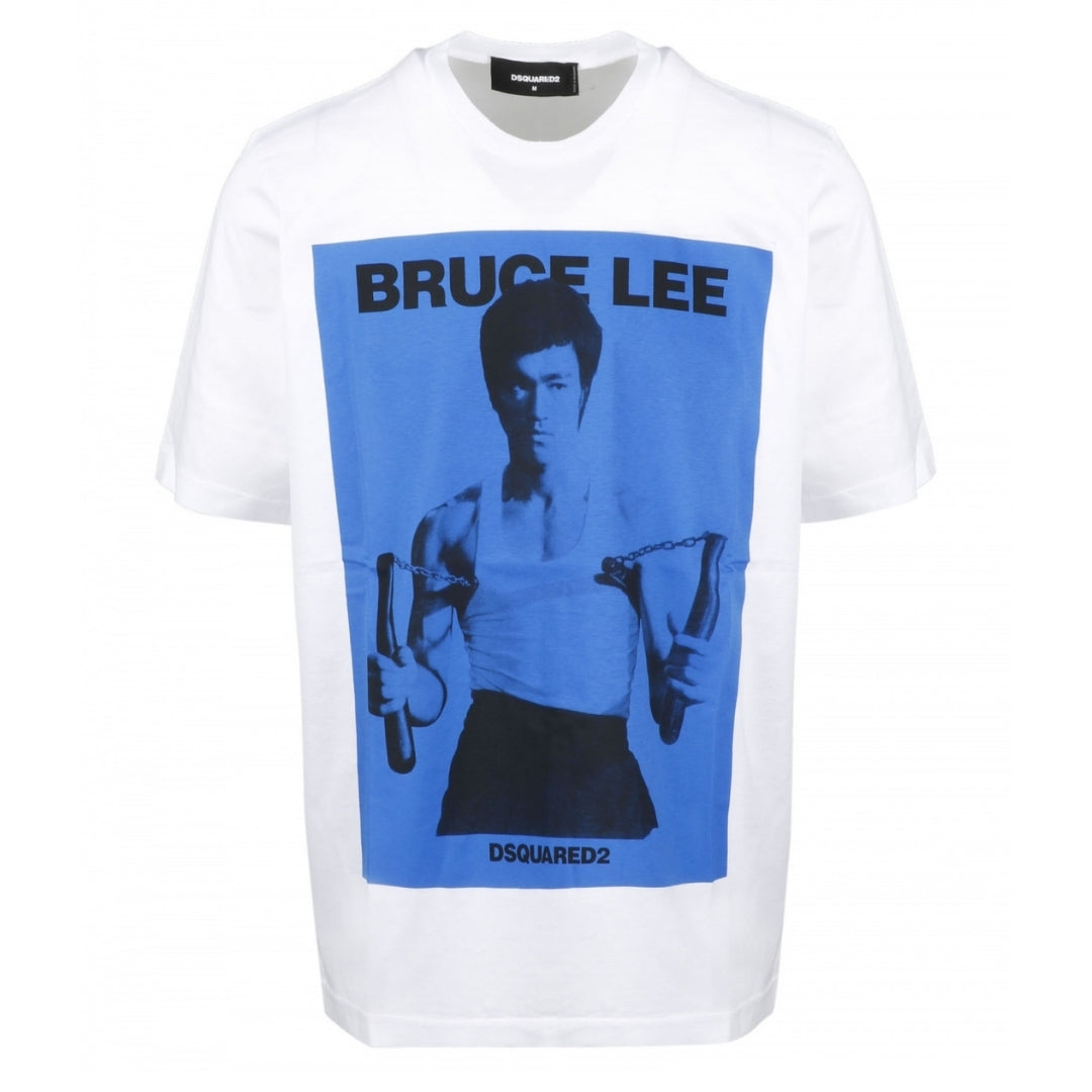 Dsquared2 Bruce Lee White Oversize T-Shirt