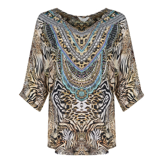Inoa Savannah 12008 Grey Silk Fish Top