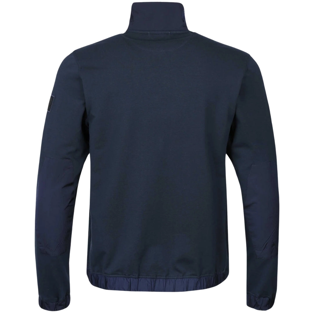 Belstaff Seal Full Zip-Up Dark Ink Blue Sweatshirt