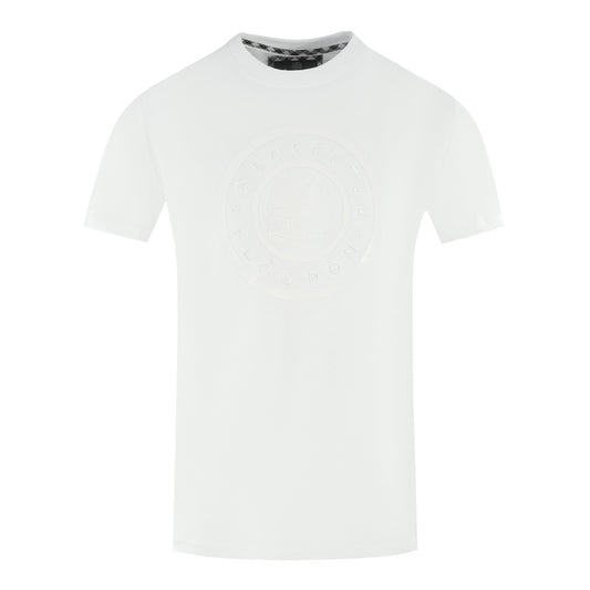 Aquascutum London Circle Logo White T-Shirt