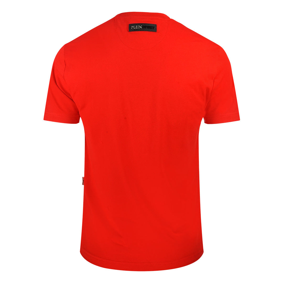 Plein Sport Bold Split Logo Red T-Shirt