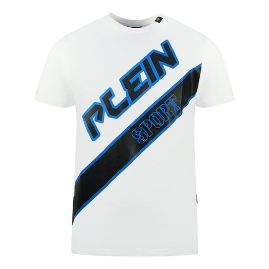 Plein Sport Large Logo White T-Shirt