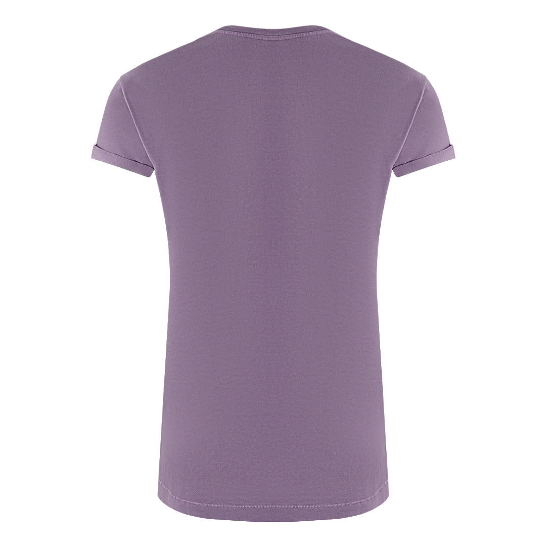Parajumpers Toml Tee Brand Logo Amethyst T Shirt