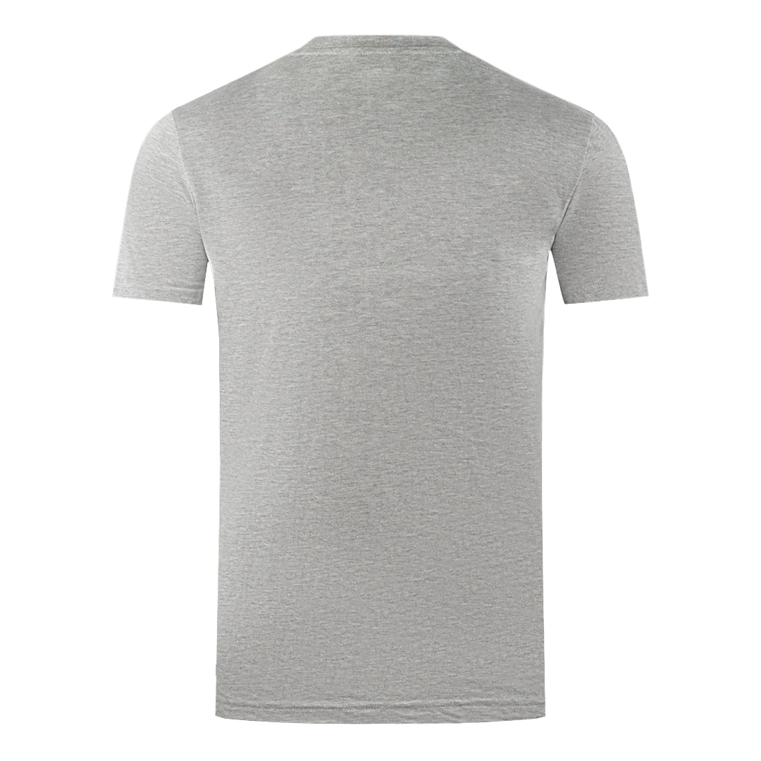 Aquascutum London Aldis Brand Logo Grey T-Shirt