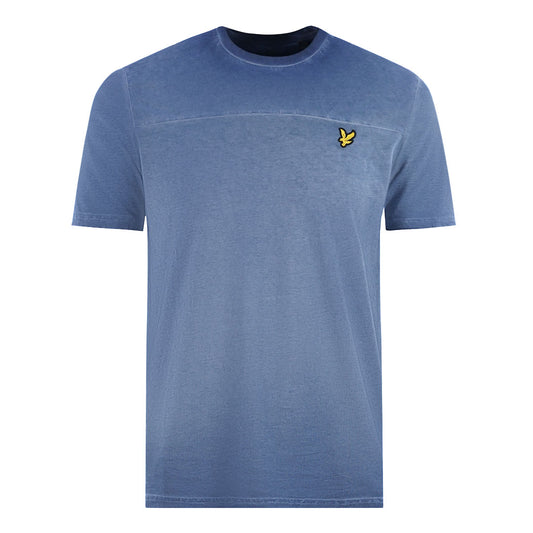 Lyle & Scott Ink Wash Blue T-Shirt