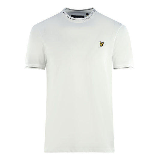 Lyle & Scott Ringer White T Shirt