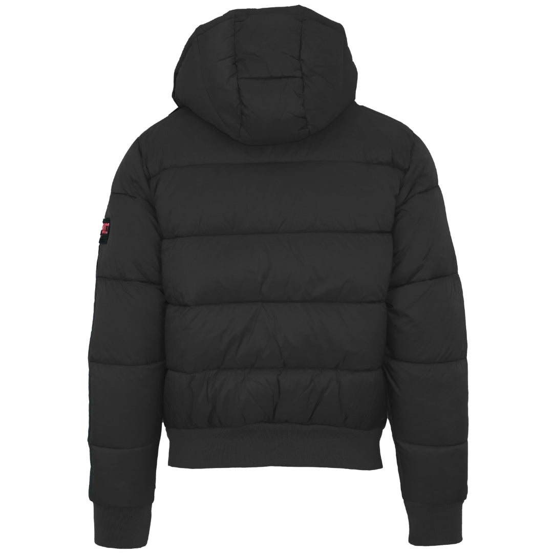 Plein Sport Padded Taped Sleeve Black Jacket