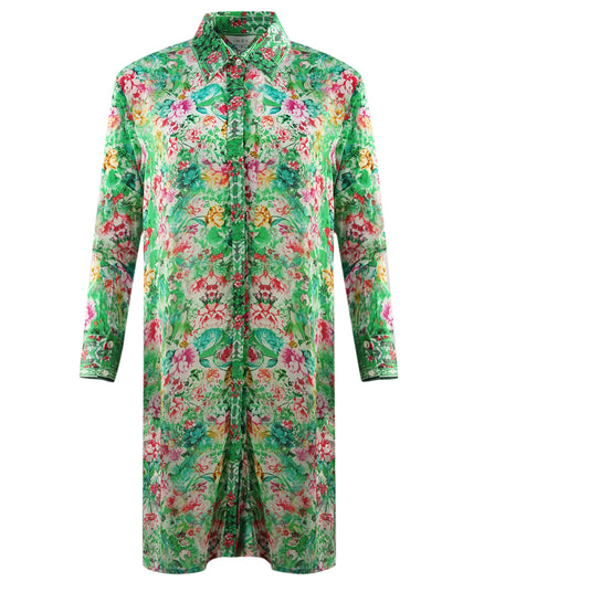 Inoa Versailles Gardenia 1202120 Green Shirt Dress